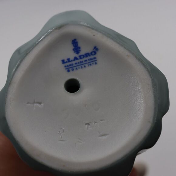 Lladro 5010 Prissy Girl in Blue Dress with Hat Figurine Statuette - Picture 16 of 16